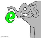 Dibujo Elefante pintado por luisalberto