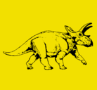 Dibujo Triceratops pintado por joseandres