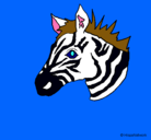 Dibujo Cebra II pintado por nuriasalinascelada