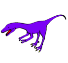 Dibujo Velociraptor II pintado por RODRIGO
