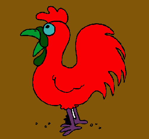 Gallo de granja