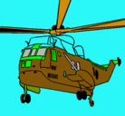 Dibujo Helicóptero al rescate pintado por EDUARDOCUEVAESTEVAN