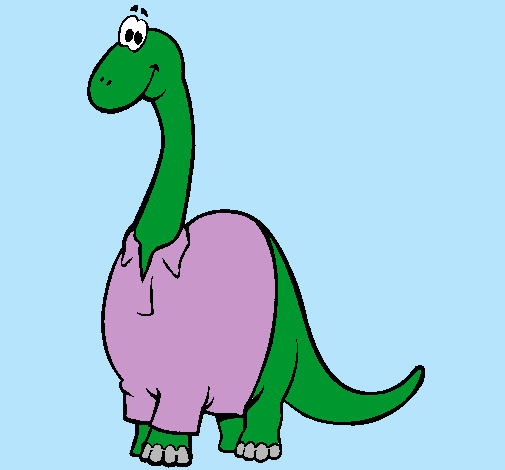 Diplodocus con camisa