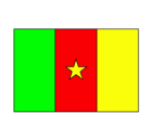 Dibujo Camerún pintado por O.P.B.