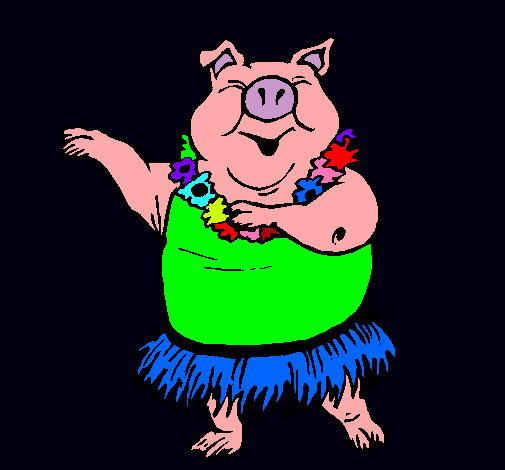 Cerdo hawaiano