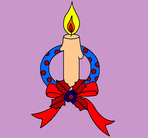 Vela de navidad III