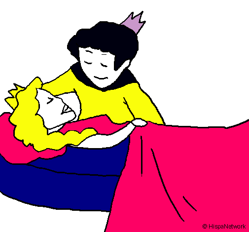 La princesa durmiente y el príncipe