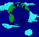 Dibujo Tierra enferma pintado por ferchis