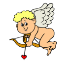 Dibujo Cupido pintado por grace122