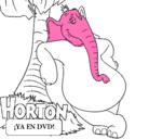 Dibujo Horton pintado por kffcvc332jht57498882674o