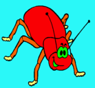 Dibujo Cucaracha pintado por jose