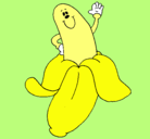 Dibujo Banana pintado por sara.izquierdo