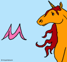 Dibujo Unicornio pintado por samuel