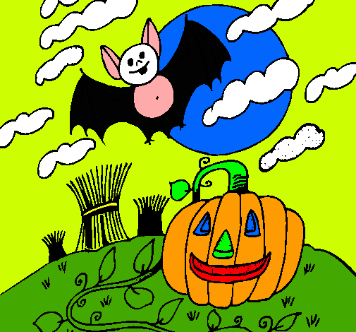 Paisaje de Halloween