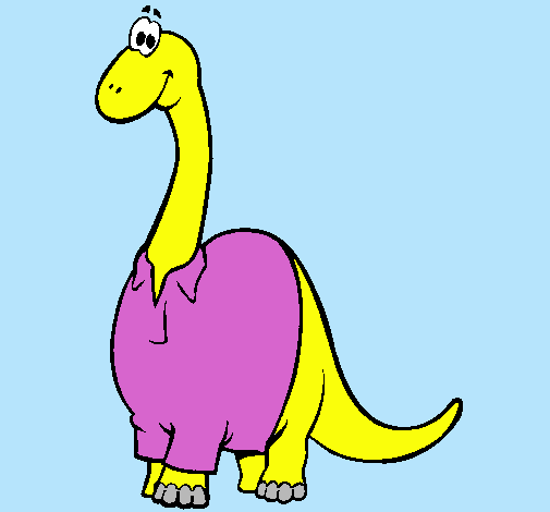 Diplodocus con camisa