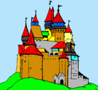 Dibujo Castillo medieval pintado por MARALR