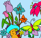 Dibujo Fauna y flora pintado por vale0710