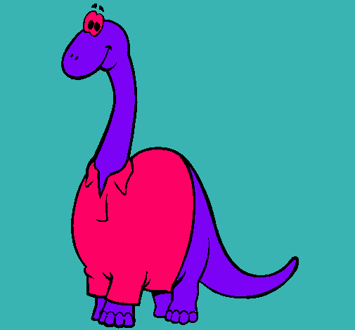 Diplodocus con camisa