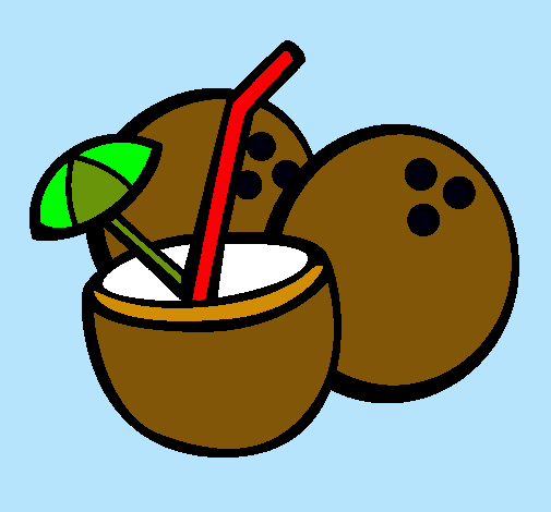 Cóctel de coco