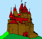 Dibujo Castillo medieval pintado por Enyoiker
