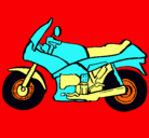 Dibujo Motocicleta pintado por ivan