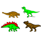Dibujo Dinosaurios de tierra pintado por fabian2.0