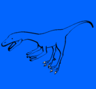 Dibujo Velociraptor II pintado por olivasres_19@live.cl