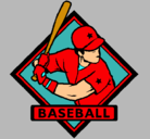 Dibujo Logo de béisbol pintado por pokemon
