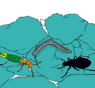 Dibujo Varios insectos pintado por YERAY