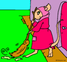 Dibujo La ratita presumida 1 pintado por yisemd