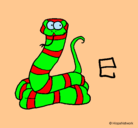 Dibujo Serpiente pintado por GABRIELAGC9aos