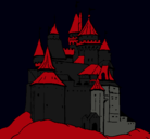 Dibujo Castillo medieval pintado por shilso