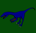 Dibujo Velociraptor II pintado por JEREMMY