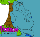 Dibujo Horton pintado por kida