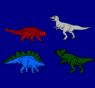 Dibujo Dinosaurios de tierra pintado por edgarulises