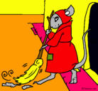 Dibujo La ratita presumida 1 pintado por franco