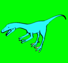 Dibujo Velociraptor II pintado por mikaaa