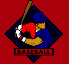Dibujo Logo de béisbol pintado por aldri