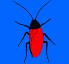 Dibujo Cucaracha grande pintado por WELY