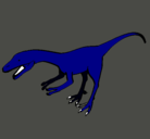 Dibujo Velociraptor II pintado por isablea