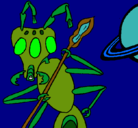 Dibujo Hormiga alienigena pintado por Andreyna