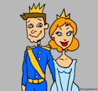 Dibujo Príncipe y princesa pintado por brittanyrichelle