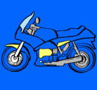 Dibujo Motocicleta pintado por saraysamuel