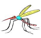 Dibujo Mosquito pintado por yenny