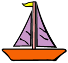 Dibujo Barco velero pintado por Xeile