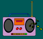 Dibujo Radio cassette 2 pintado por JoseAngel