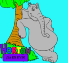 Dibujo Horton pintado por pipe