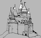 Dibujo Castillo medieval pintado por BAUTISTA
