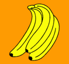 Dibujo Plátanos pintado por lillian