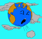 Dibujo Tierra enferma pintado por joseffavaldesramirez